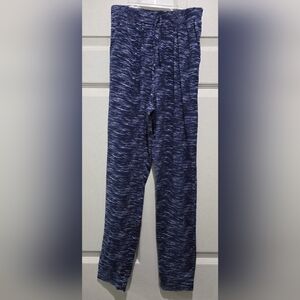 Girls Shosho Navy Patterned Joggers